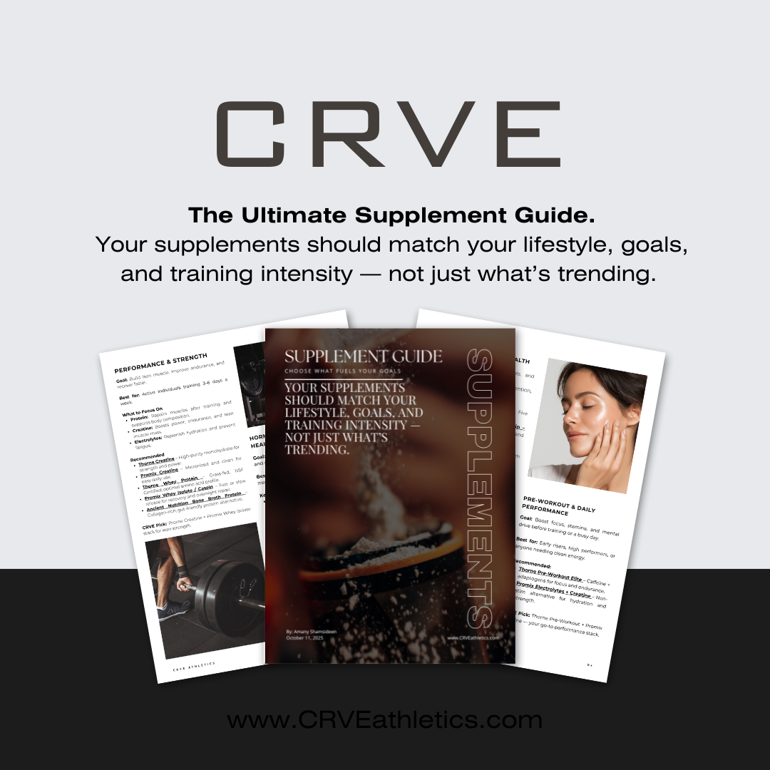 CRVE Approved Supplements (Digital Guide)